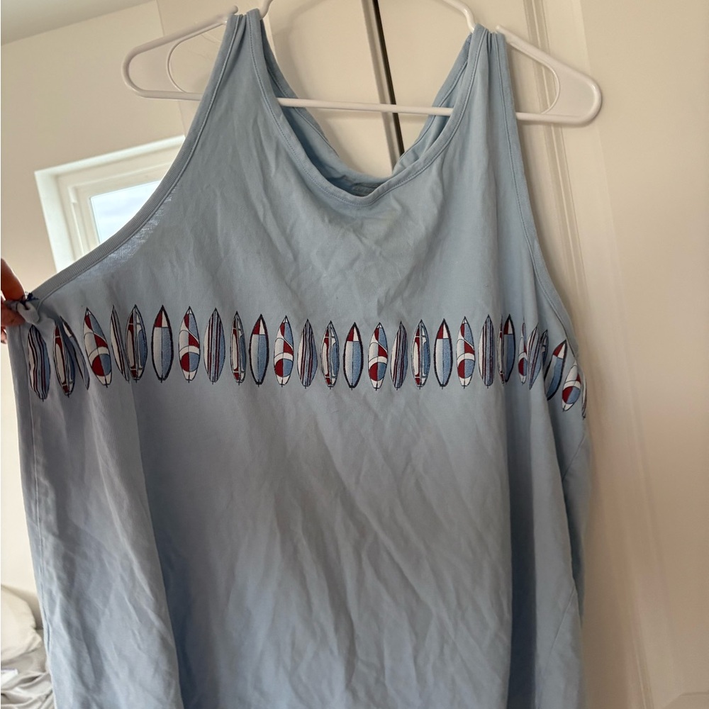 Trader Bay Gray Sleeveless Tank Top